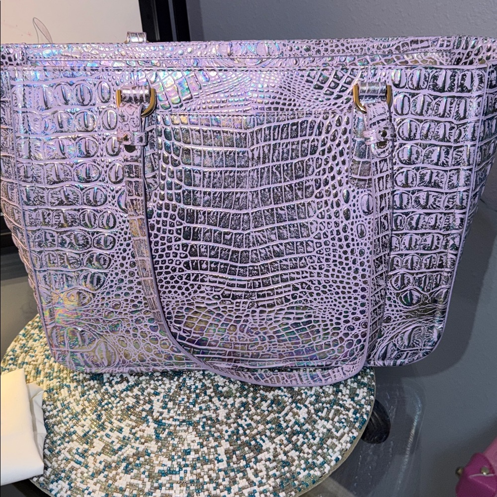 Brahmin Ashlee Tote Violet Wonderland Melbourne - Picture 10 of 11